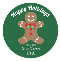 Pegatina de ventas de pasteles de vacaciones