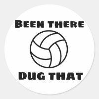 Pegatina de voleibol