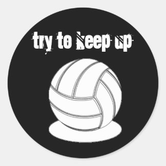 Redonda Pegatina de voleibol intenta mantenerse al día