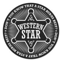Pegatina de Western Star V2