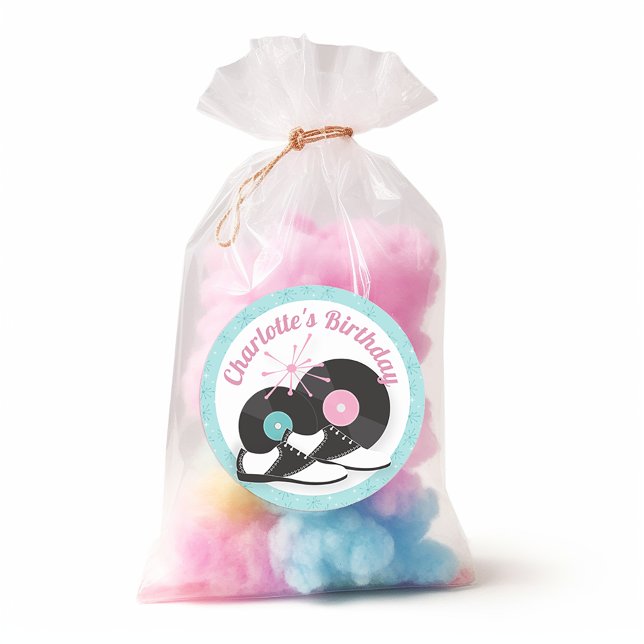 Redonda pegatina de zapatos Diner Saddle de los años 1950  (Subido por el creador)