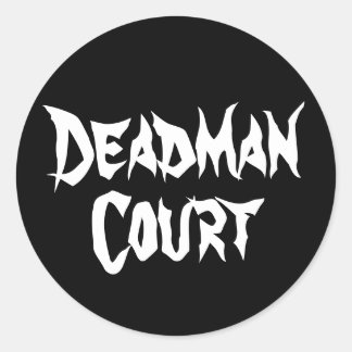 Redonda Pegatina Deadman