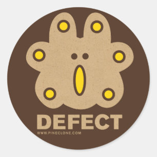 REDONDA PEGATINA DEFECT