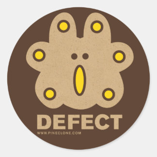 REDONDA PEGATINA DEFECT