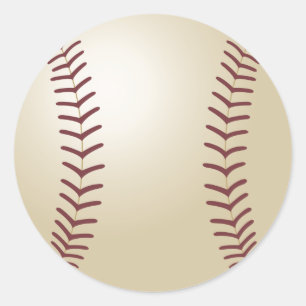 Redonda Pegatina del béisbol