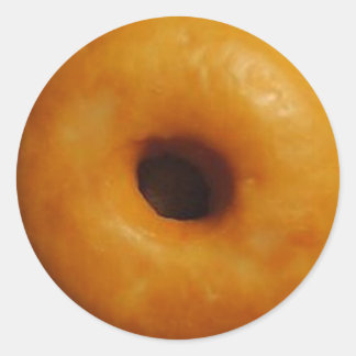 Redonda Pegatina del buñuelo esmaltado