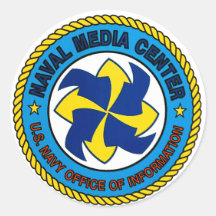 Pegatina del Centro de Medios Navales