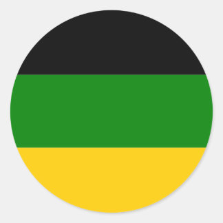 Redonda Pegatina del Congreso Nacional Africano