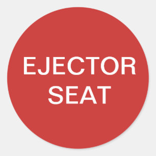 REDONDA PEGATINA DEL EJE DEL ASIENTO DEL EJECTOR
