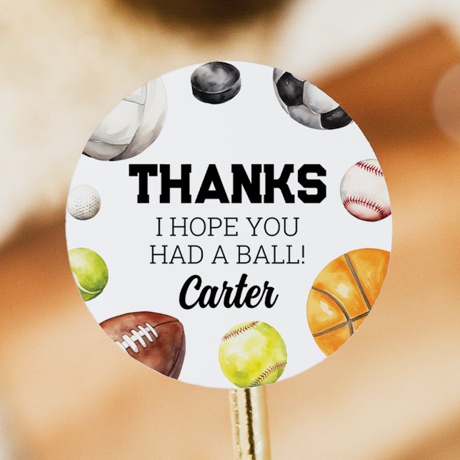 Redonda Pegatina del Favor del Deporte (Subido por el creador)