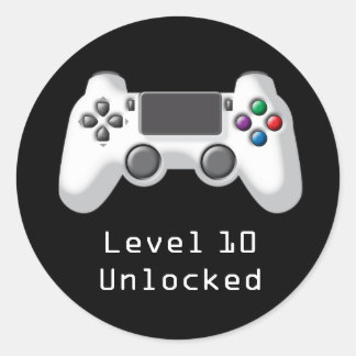 Redonda Pegatina del favorito del partido del controlador 