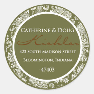 Redonda Pegatina del final de Catherine