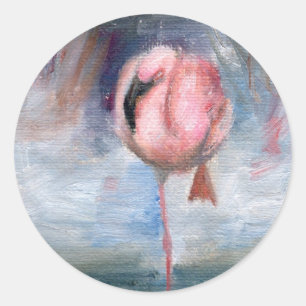 Redonda Pegatina del flamenco ACEO