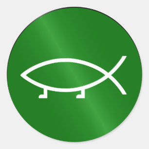 Redonda Pegatina del gráfico de la evolución