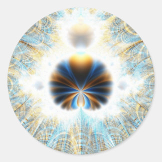 Redonda Pegatina del Interior de la Catedral