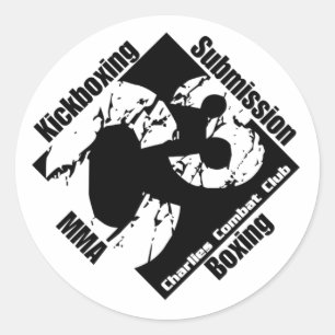 Redonda Pegatina del logotipo C3