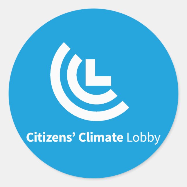 Redonda PEGATINA del logotipo de CCL (Anverso)