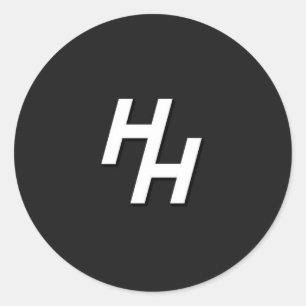 Redonda Pegatina del logotipo de HMFEWT