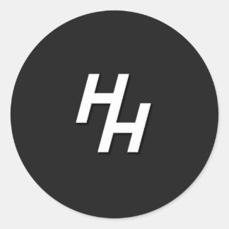 Redonda Pegatina del logotipo de HMFEWT