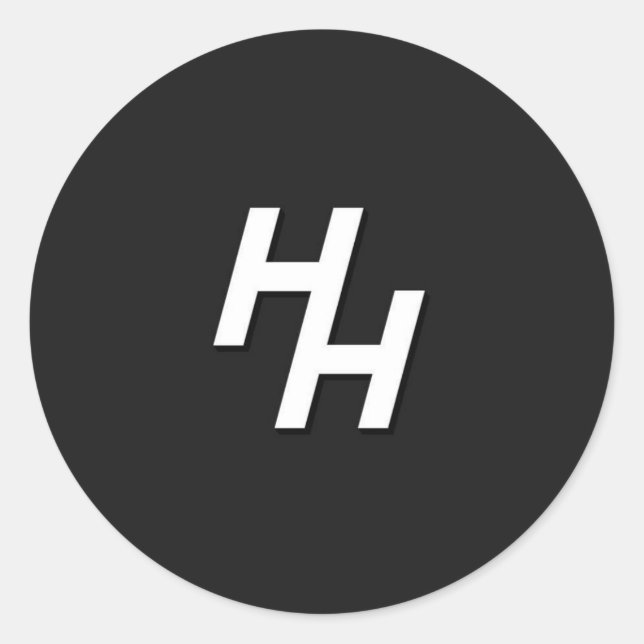 Redonda Pegatina del logotipo de HMFEWT (Anverso)