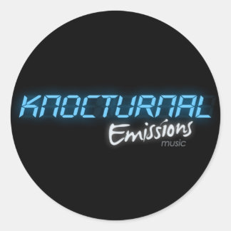 Redonda Pegatina del logotipo de KnocEms