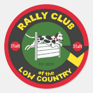 Redonda Pegatina del logotipo de RCLC