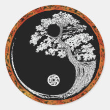 Pegatina del logotipo de Woebegone Sol