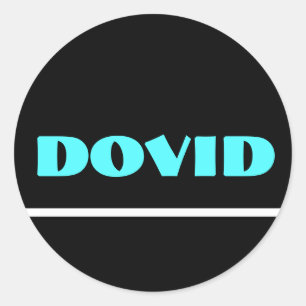 Redonda Pegatina del neón negro upsherin