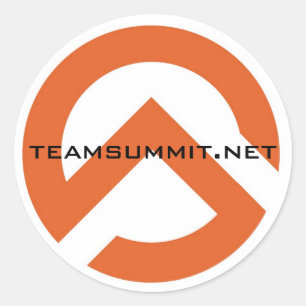 Redonda Pegatina del símbolo de los TS