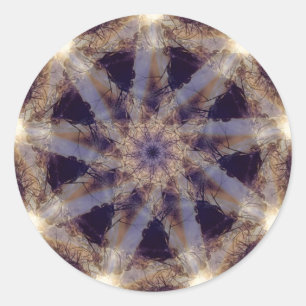 Redonda pegatina del starwheel