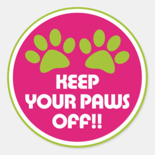 Redonda Pegatina del tejido