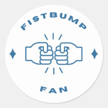 Pegatina del ventilador de FistBump
