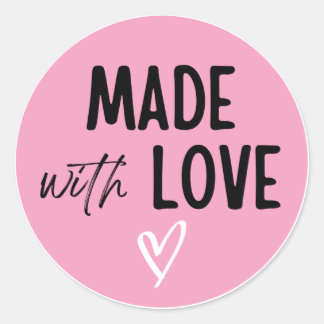 Redonda Pegatina deposita en amor ideal para pequeña empre