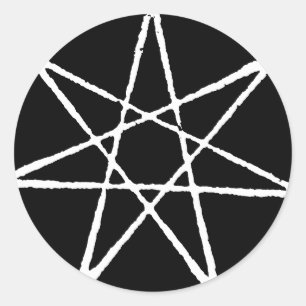 Redonda Pegatina discreto del otherkin