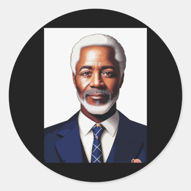 Redonda Pegatina Dream For Equality (Anverso)