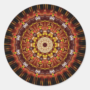 Redonda Pegatina EarthBurst
