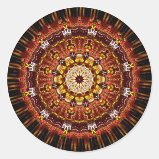 Redonda Pegatina EarthBurst