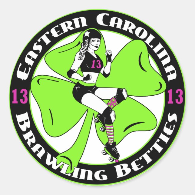 REDONDA PEGATINA ECBB (Anverso)