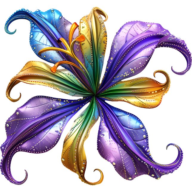 Redonda pegatina espacial de crismas (Subido por el creador)