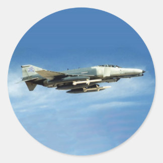 Redonda Pegatina F-4 Wild Weasel