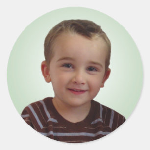 Redonda Pegatina facial de Caleb