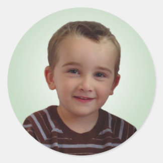 Redonda Pegatina facial de Caleb