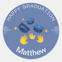 Pegatina - Feliz Graduación Personalizada - Añadir