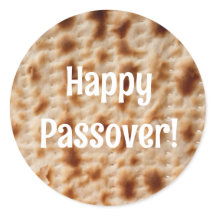 Pegatina Feliz Passover Matzah