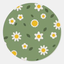 Redonda Pegatina floral - Bloom & Stick