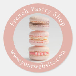 Redonda Pegatina fotográfico de última generación