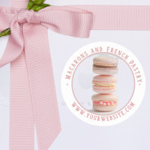 Pegatina fotográfico personalizado pastelero