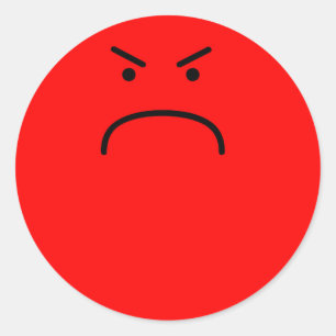 Redonda Pegatina furioso