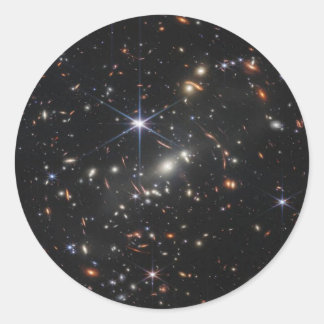 Redonda Pegatina galáctica única