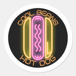 Redonda Pegatina gracioso